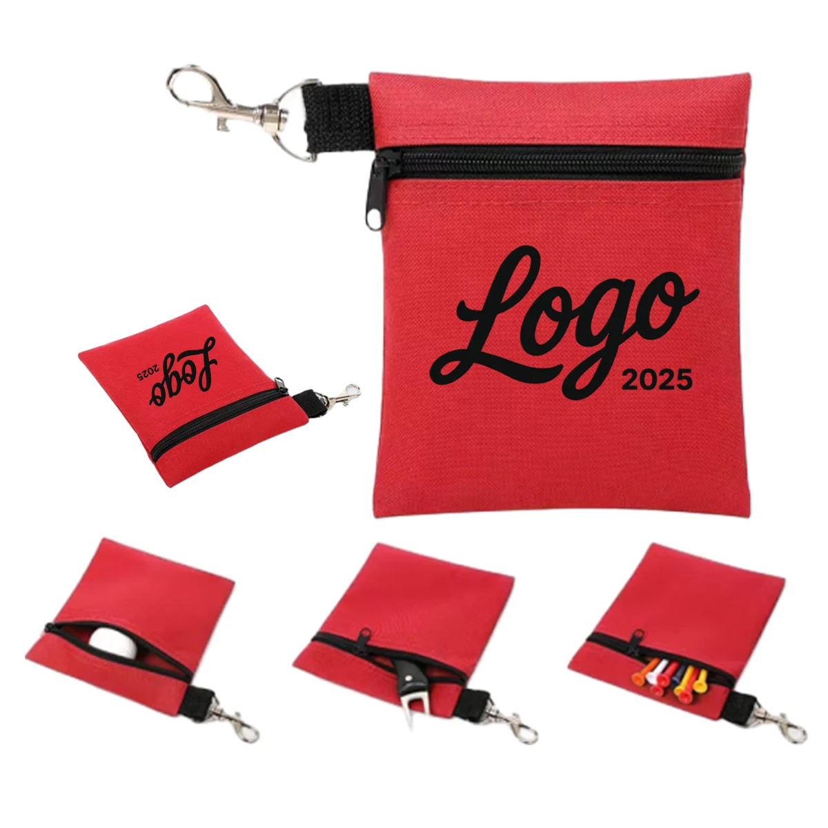 Small Storage Pouch With Hanging Clip 1