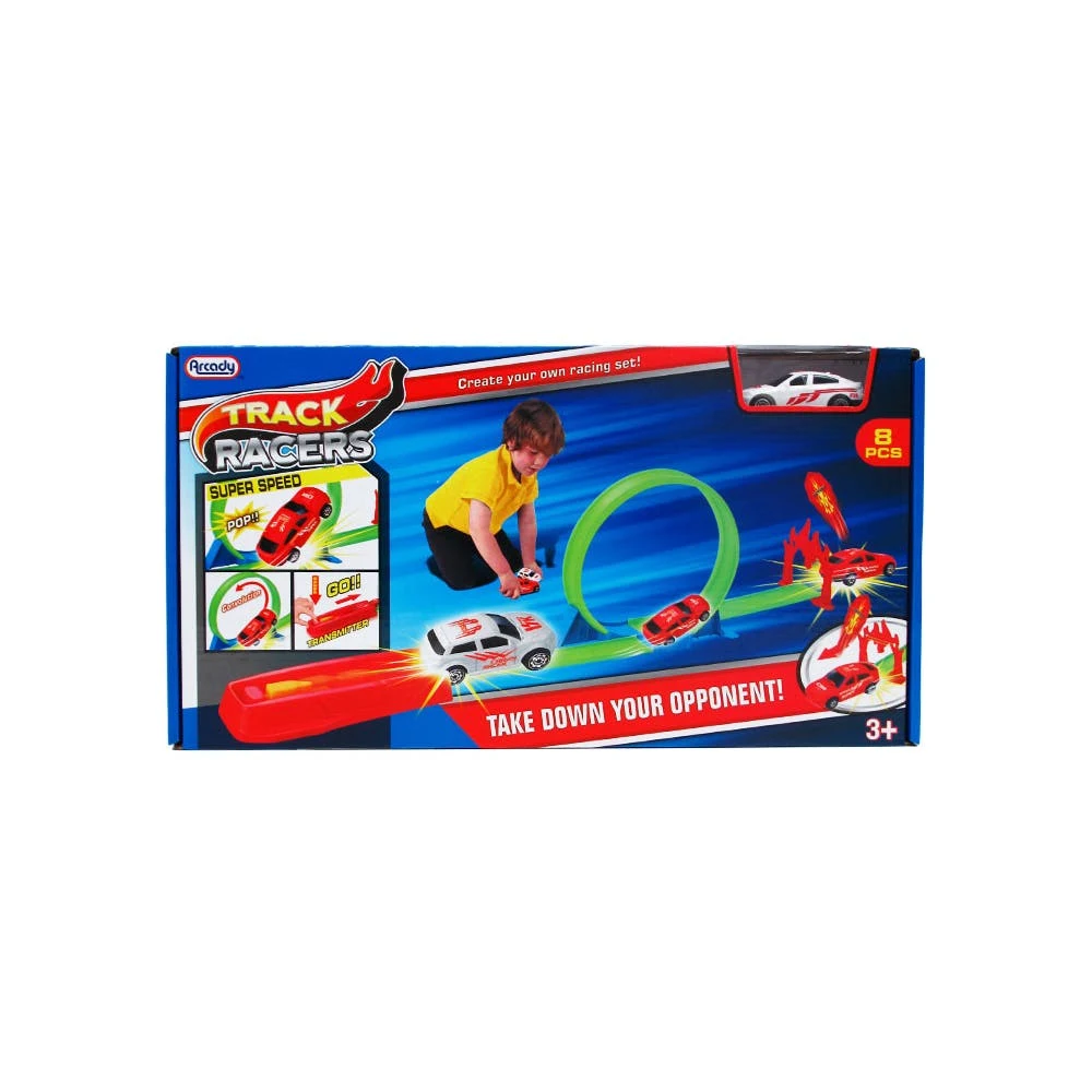 Loop Track Set with Car 8-Piece 1