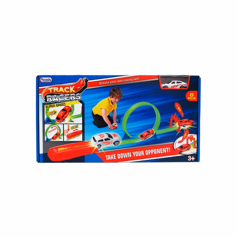 Loop Track Set with Car 8-Piece