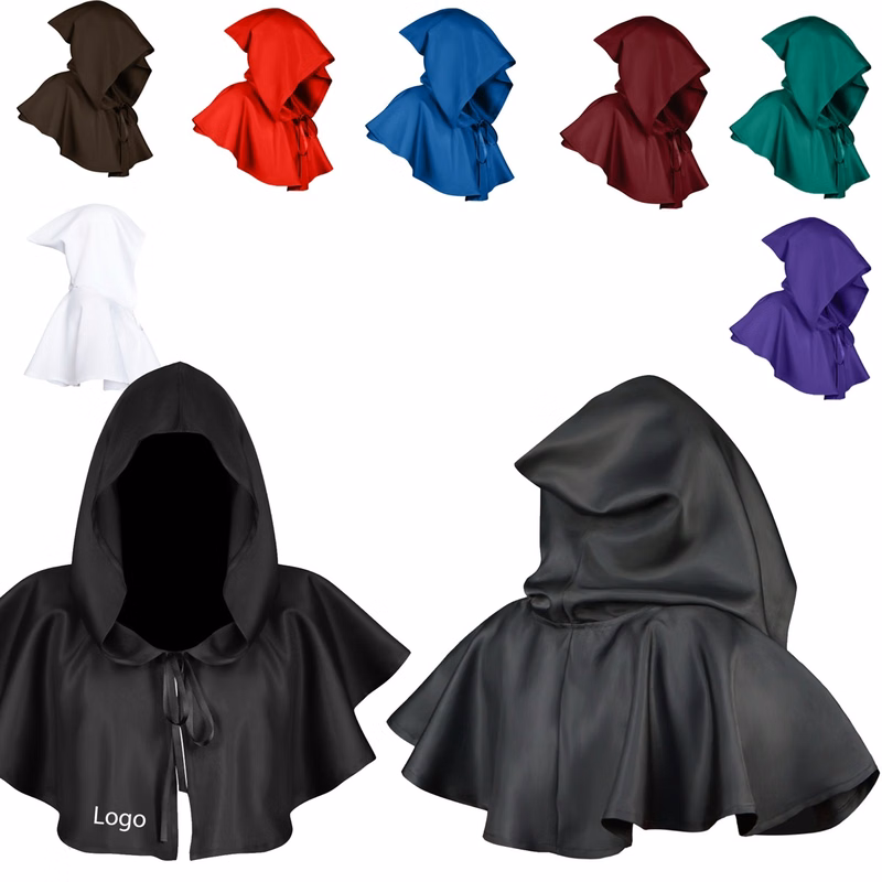 Hooded Hero Cape Halloween Christmas Cloak
