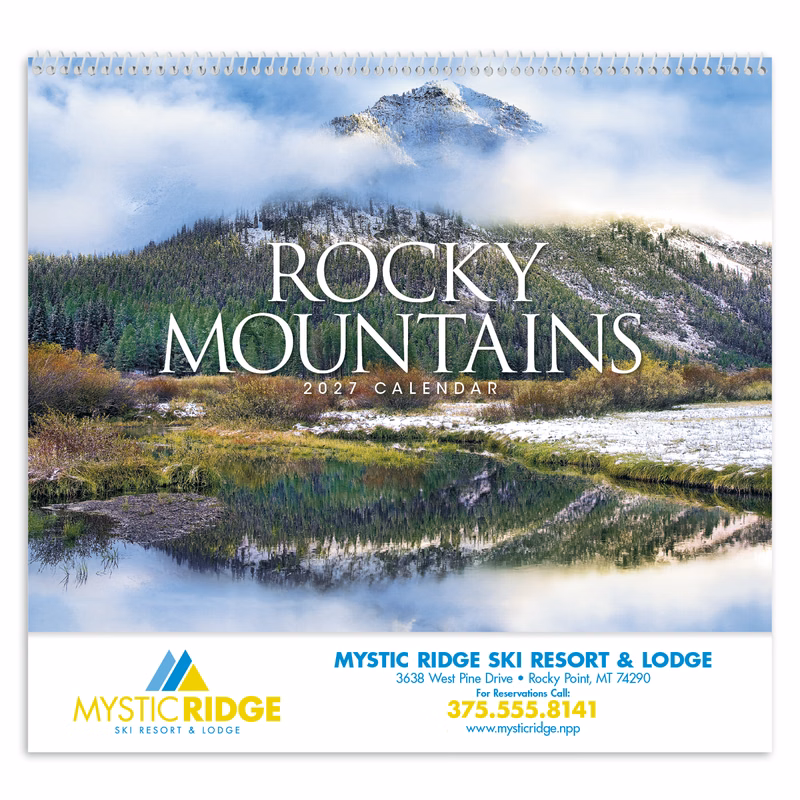 Good Value™ Rocky Mountains - Spiral Calendar