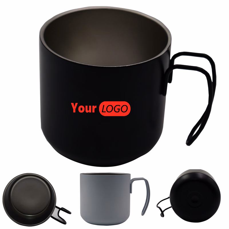 12 oz. Double Wall Stainless Steel Coffee Mug