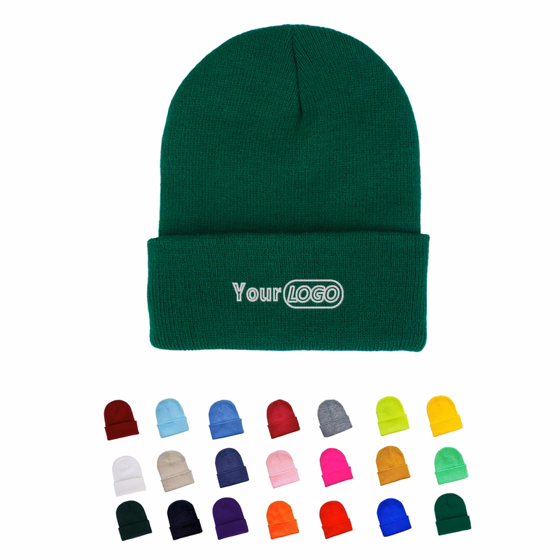 Winter Windproof Cuffed Beanie Hat