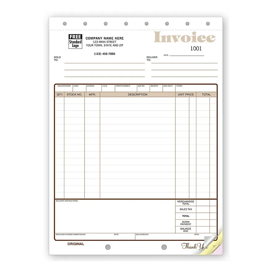 Furniture And Appliance Invoices 1