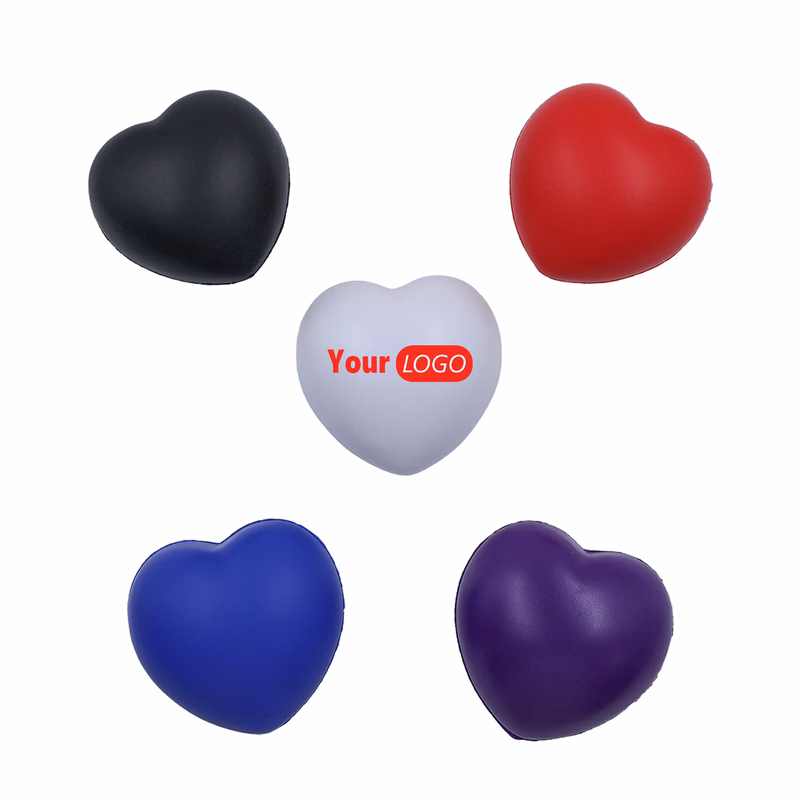 2.7" Heart Stress Ball