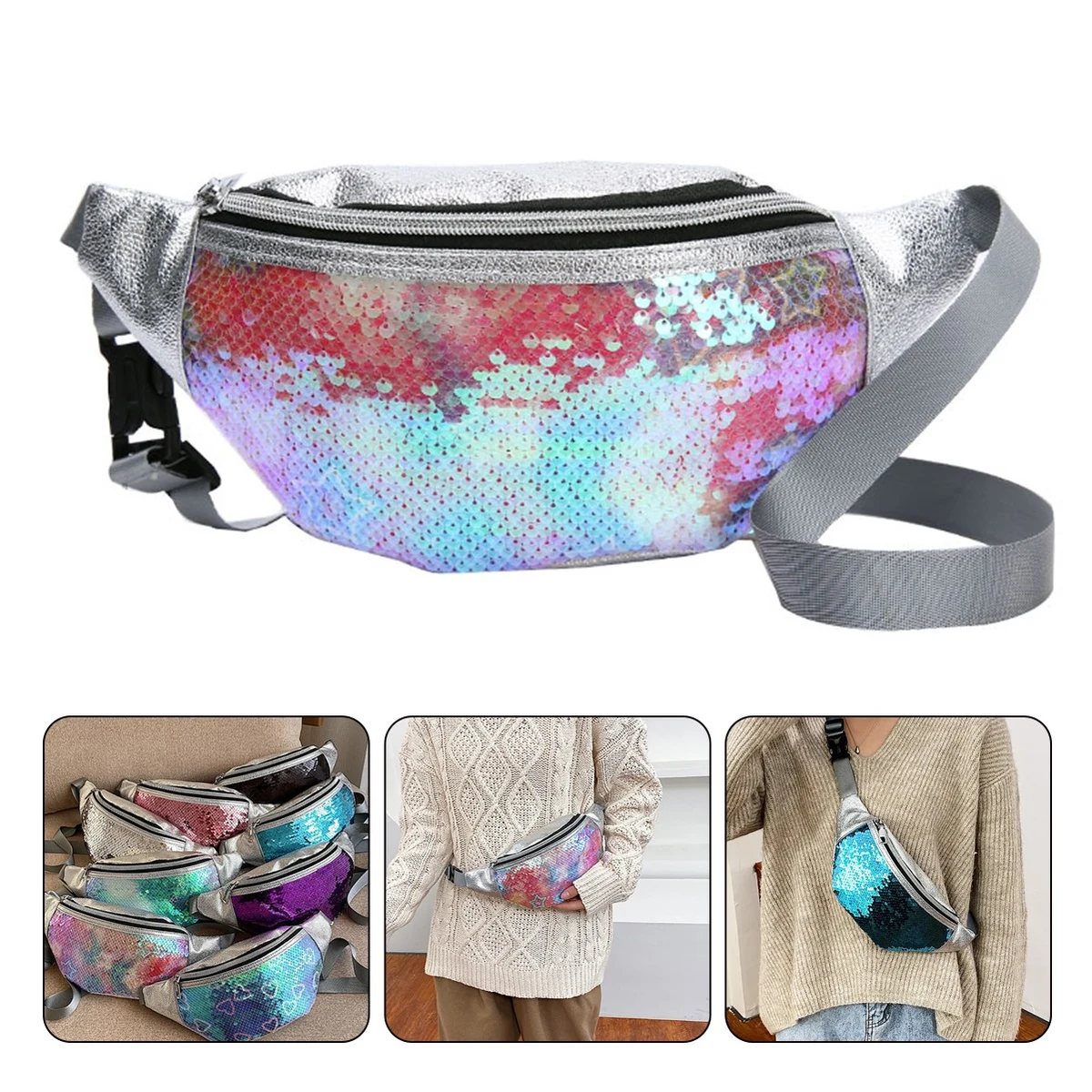 Glitter Sequins Fanny Pack 1