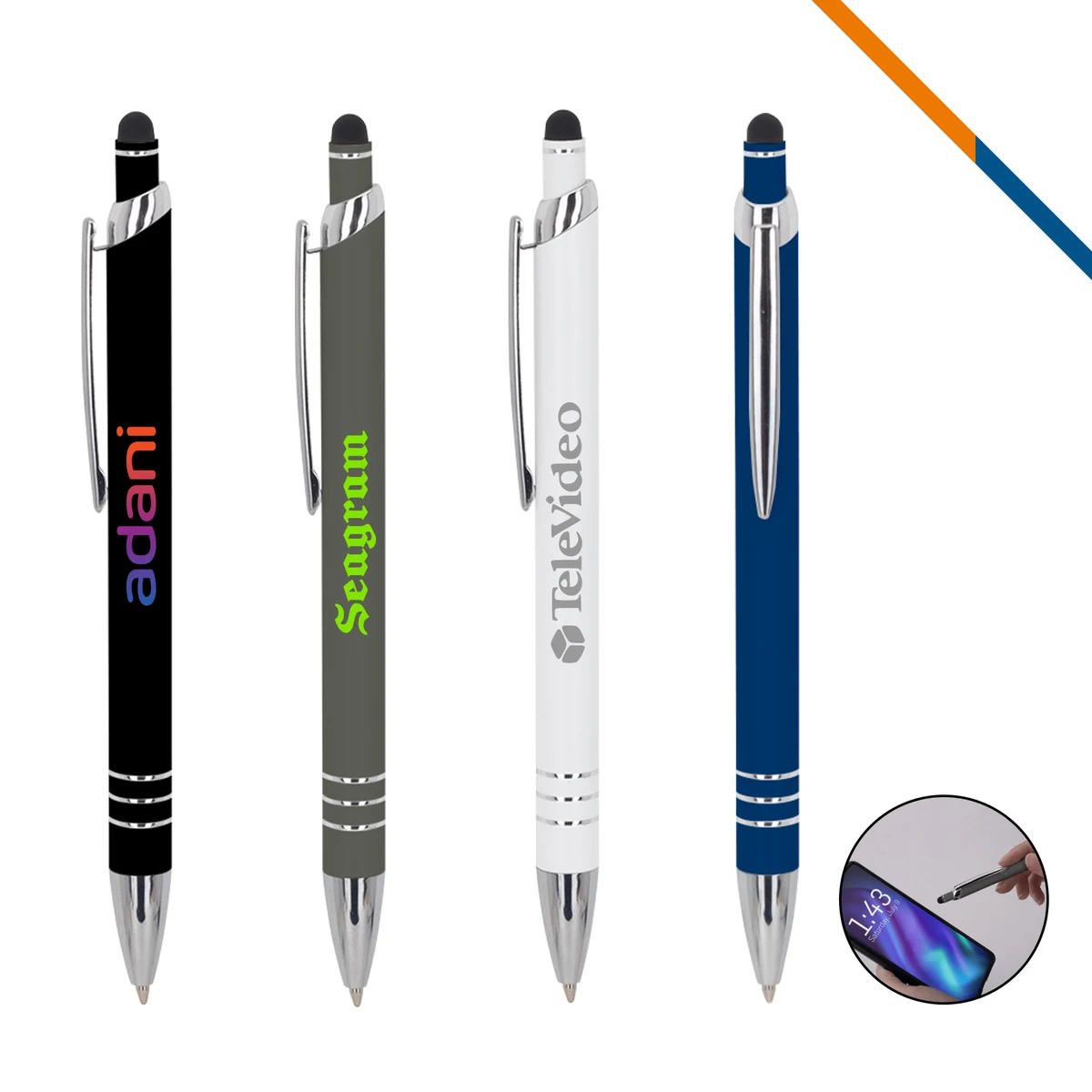 FlowPen Recycled Aluminum Stylus Pen 1