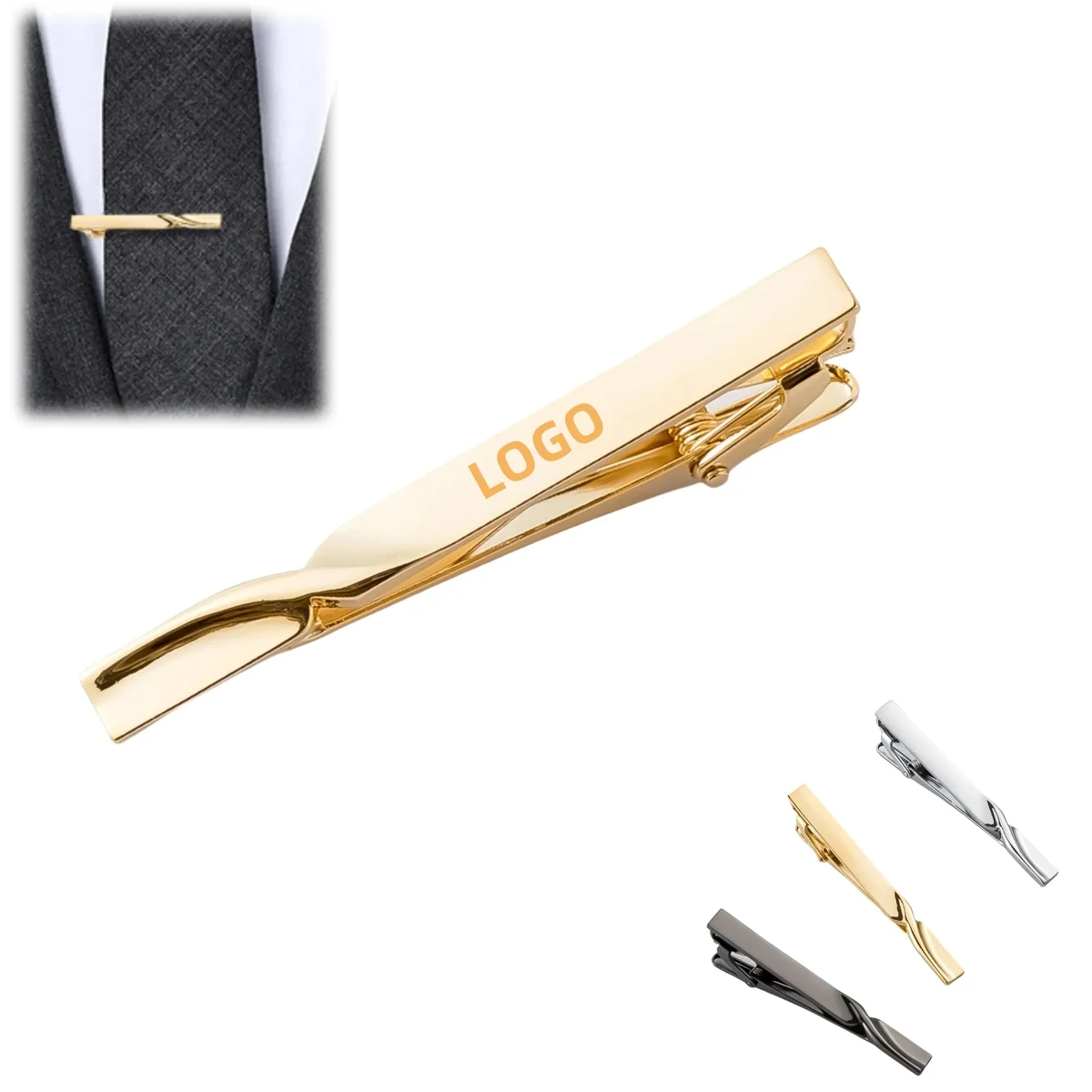 Metal Tie Bar Clip For Man 1