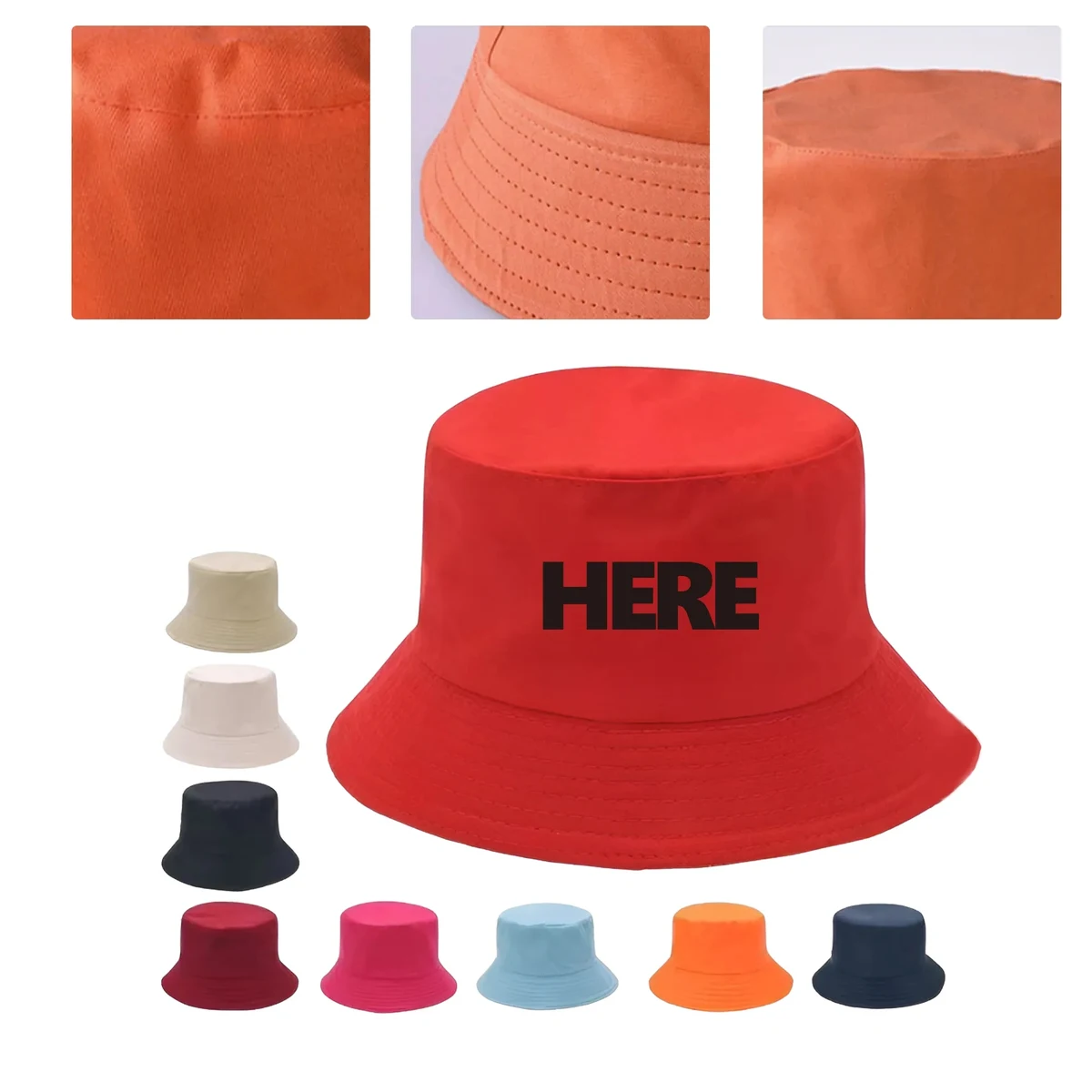 Embroidered Outdoor Sun Hat 1