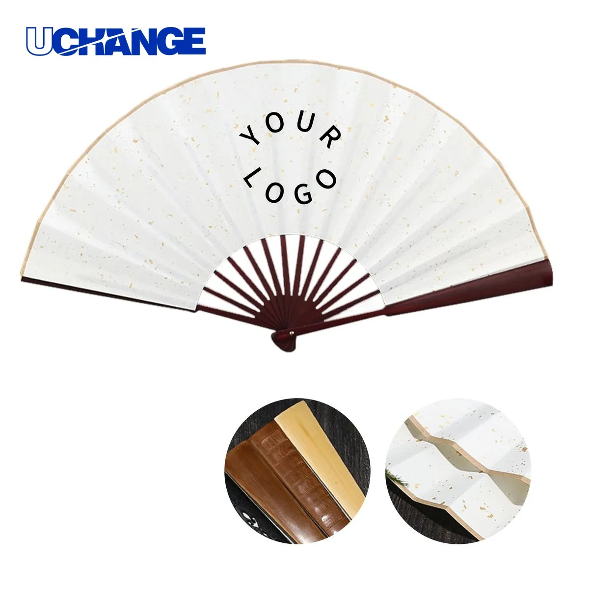 Large Folding Paper Fan for Events 1