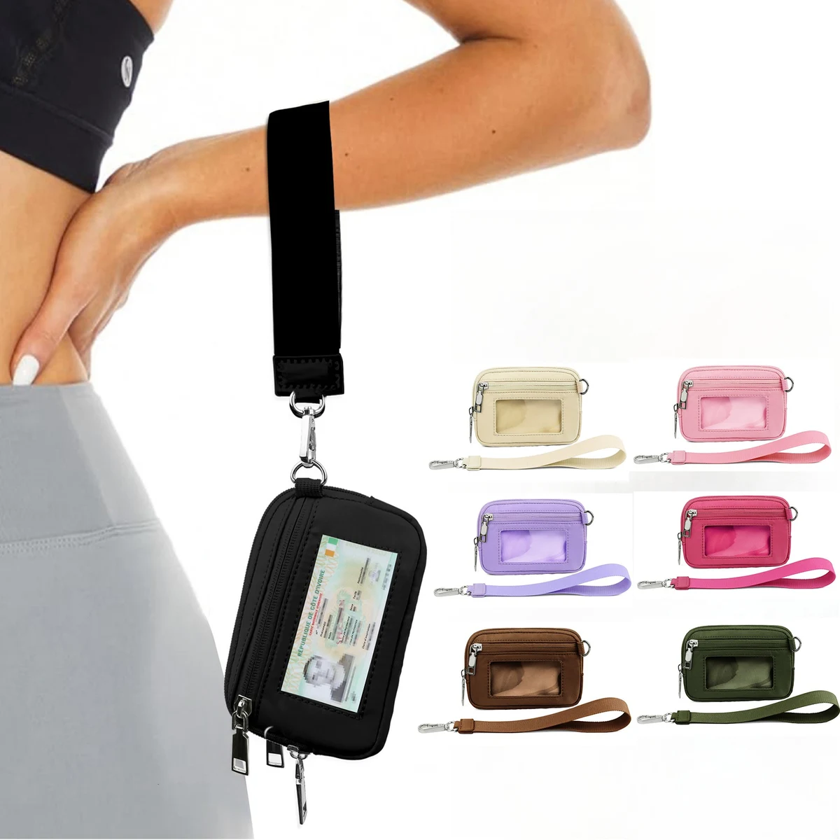 Wristlet Bag with Window 1