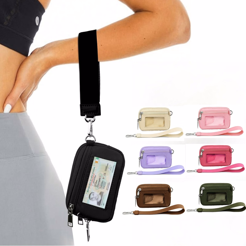 Wristlet Bag with Window