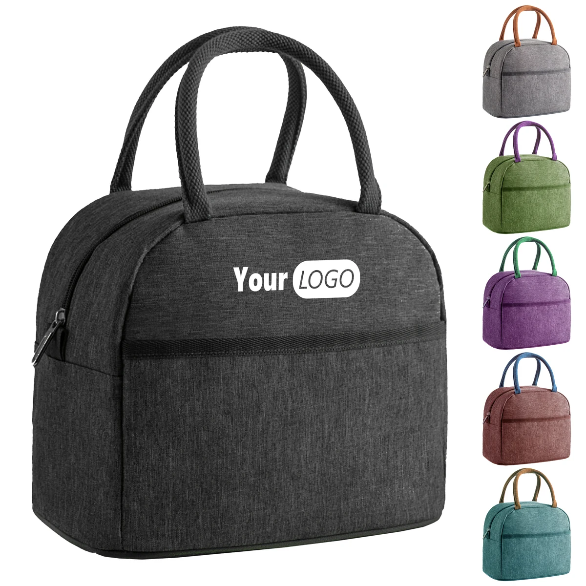 Oxford Portable Insulated Lunch Cooler Bag With Adjustable Strap 1