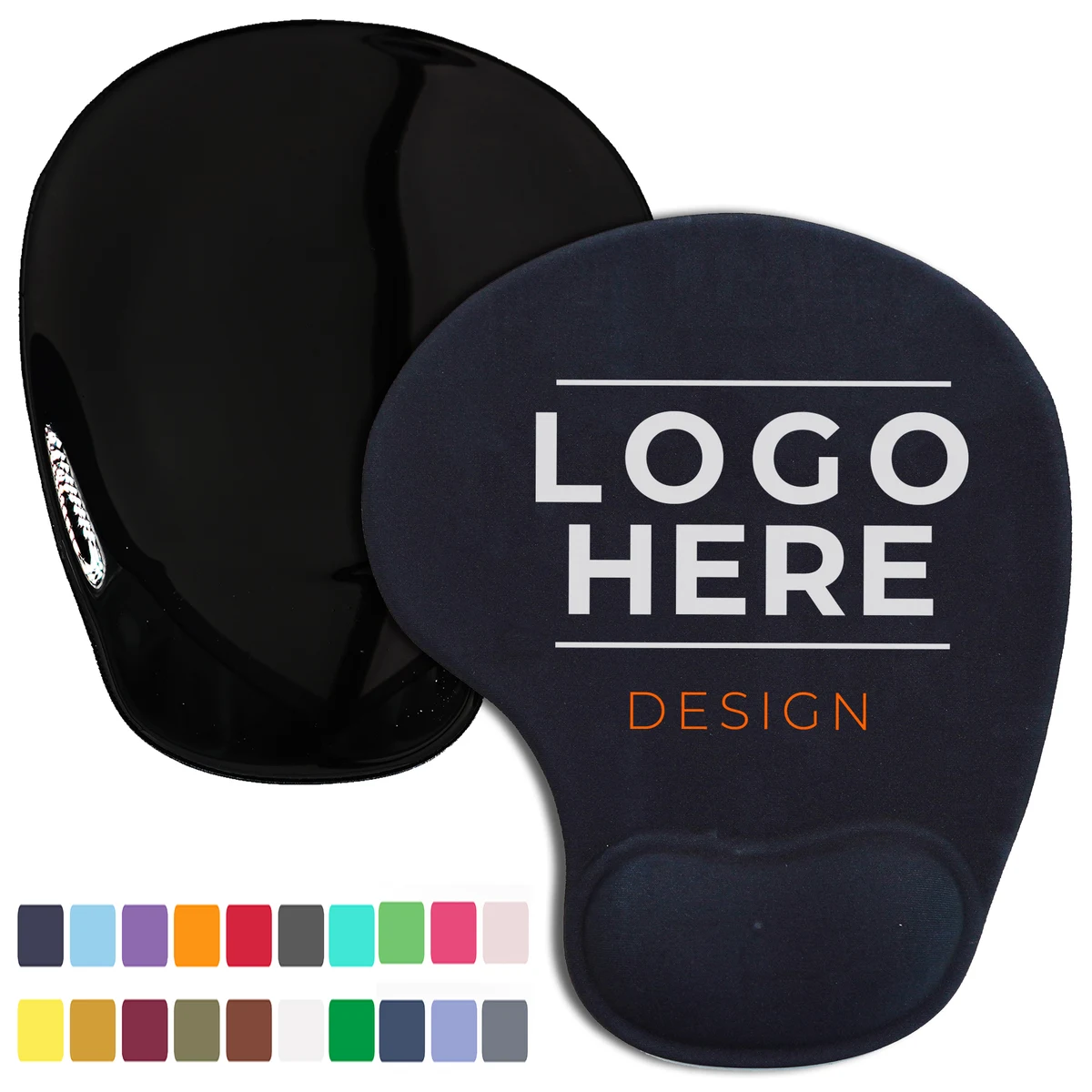 MOQ50 Full Color Silicone Wrist Rest Mouse Pad 1