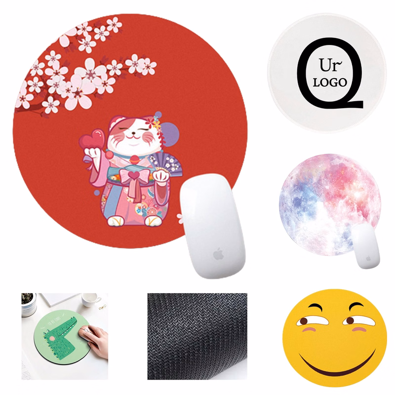 7.87 X 7.87 X 0.12 Inch Circular Mouse Pad