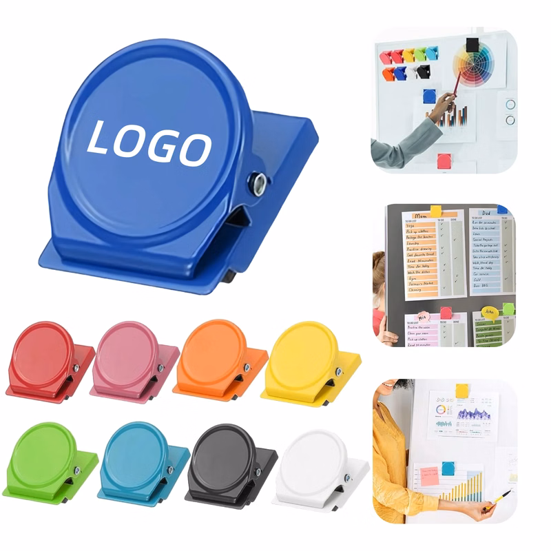 Multicolor Magnetic Metal Clips