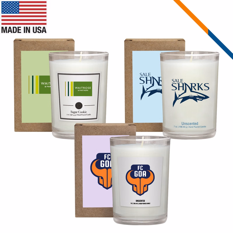 Zia Cardboard Gift Box Scented Tumbler Candle - 8 OZ.
