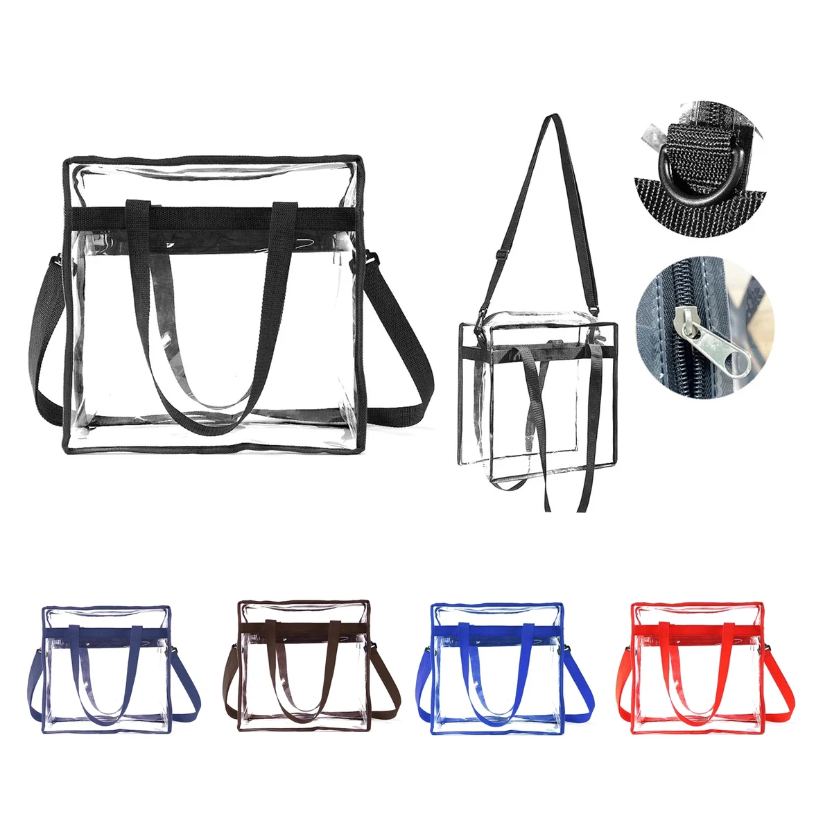 Clear PVC Transparent Shopping Bag 1