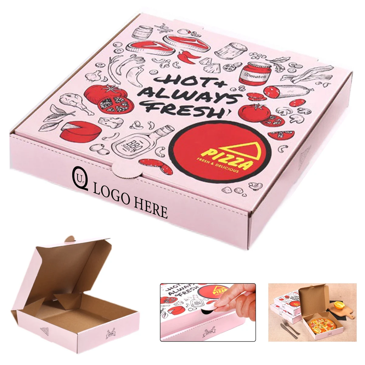 Disposable Pizza Boxes 1