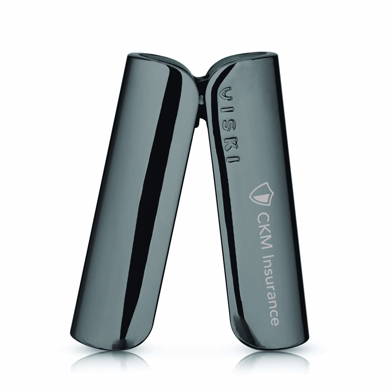 Viski® Gunmetal Heavyweight Foil Cutter