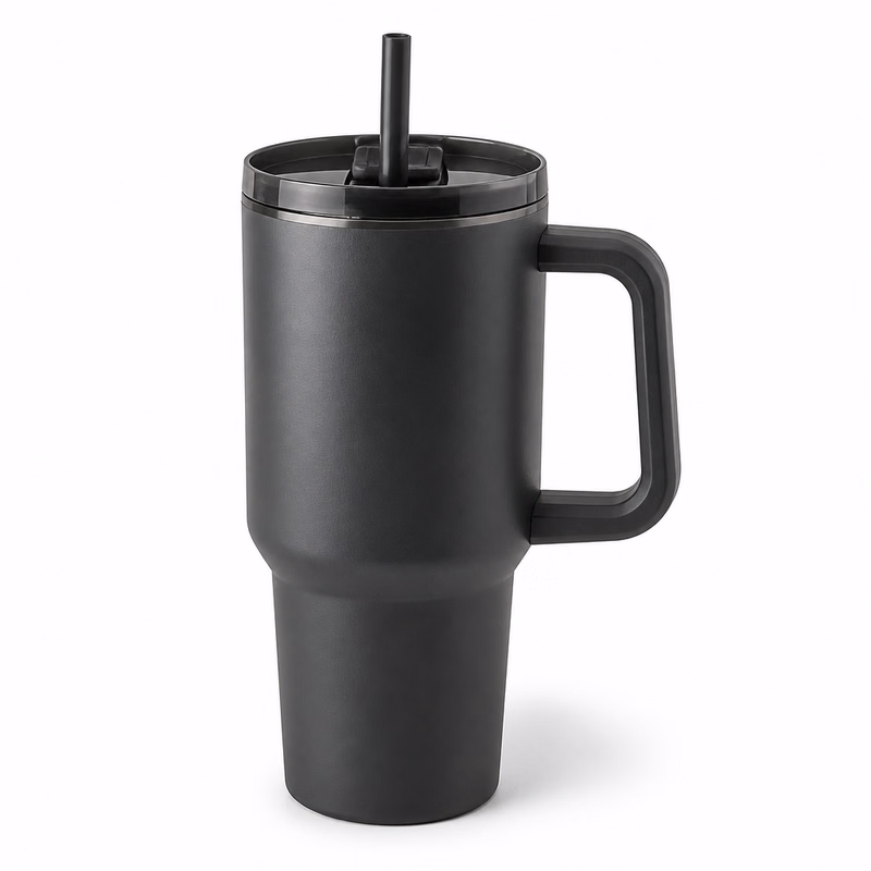 Eco-Friendly 42 oz Rugged Straw Mug