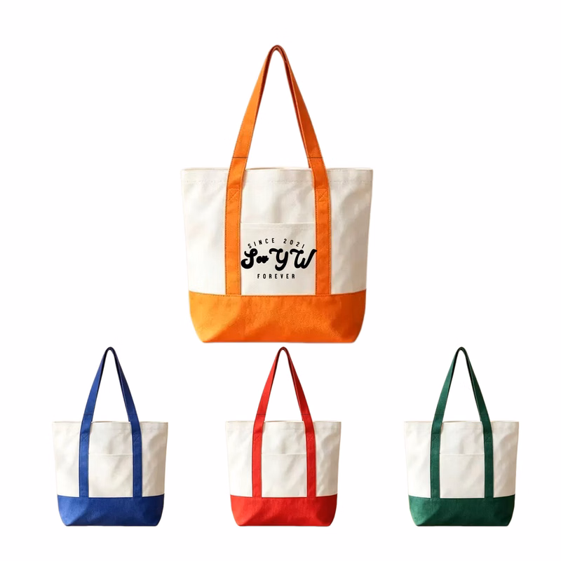 Cotton Blend Canvas Bag