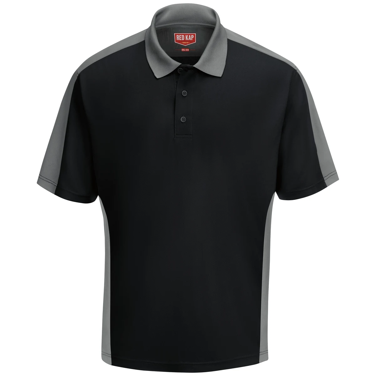 Red Kap® Men's Short Sleeve Performance Knit® Two-Tone Polo 1
