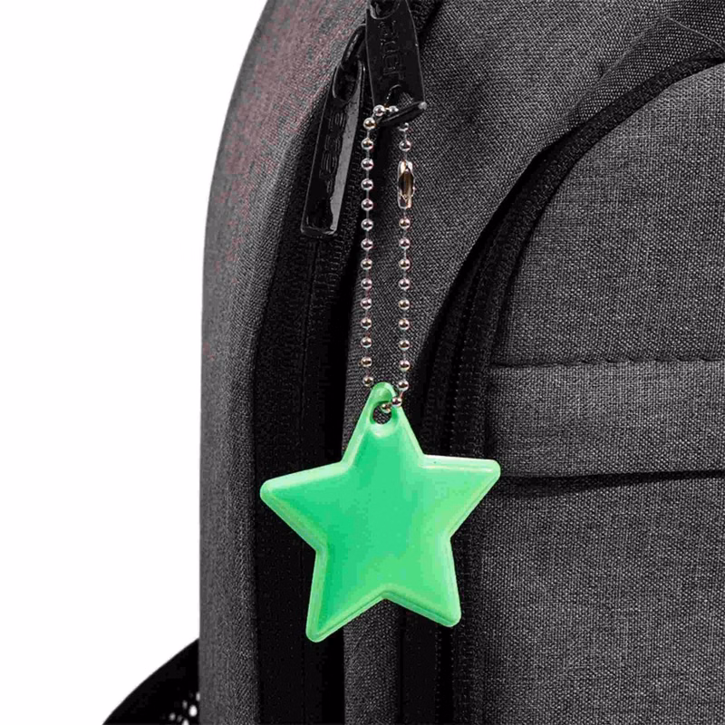 Durable Reflective Star Heart Bicycle Pendant