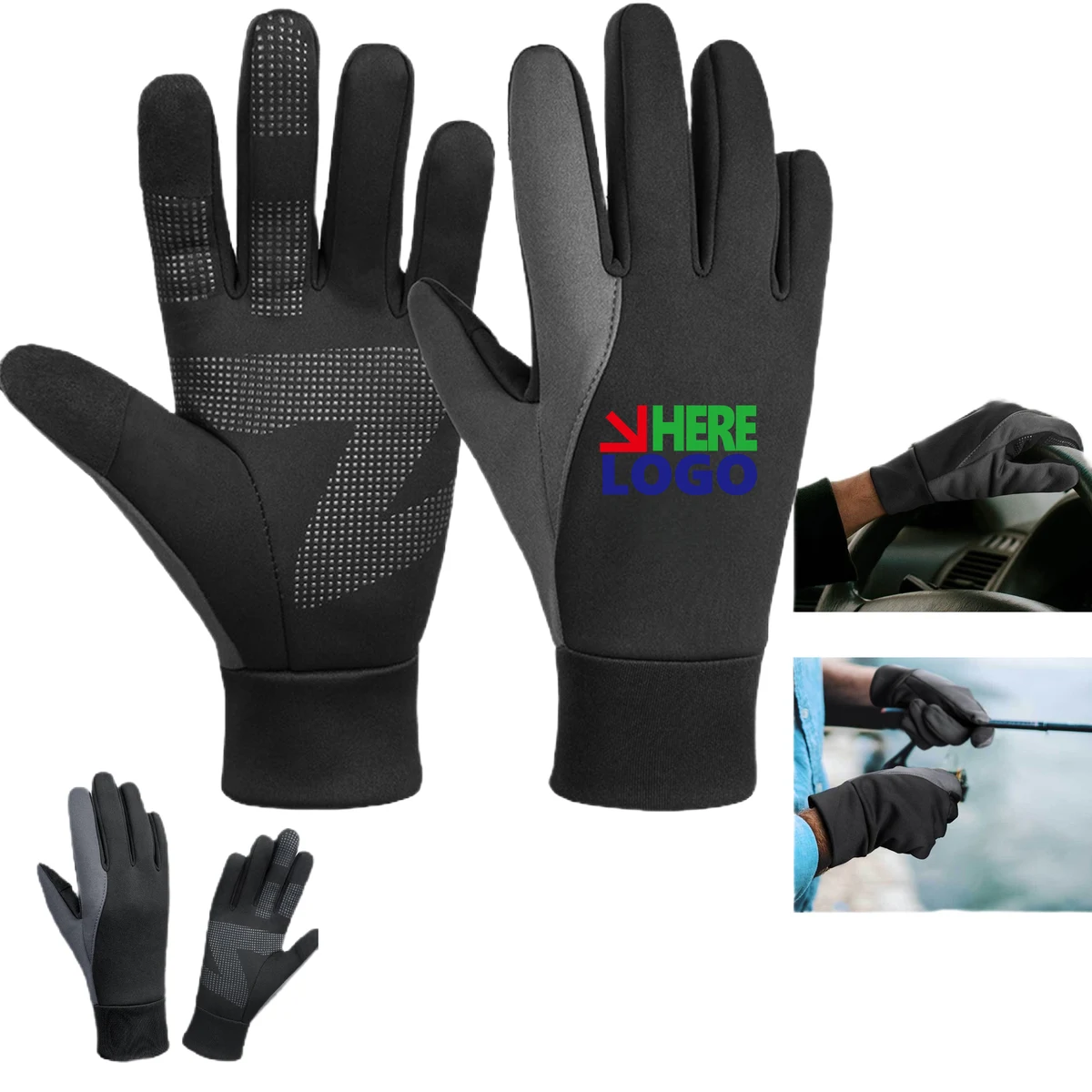 Windproof Skid-Proof Winter Warm Gloves 1