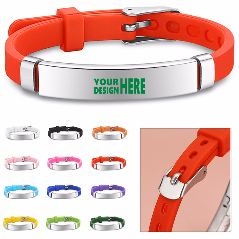 Premium Stainless Steel & Silicone Bracelet