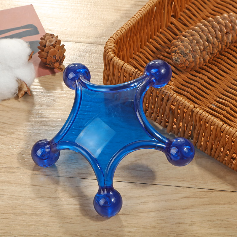 Customized all colors Star Shape Massager