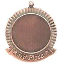 2" Insert Holder Medal, 3rd Place 1
