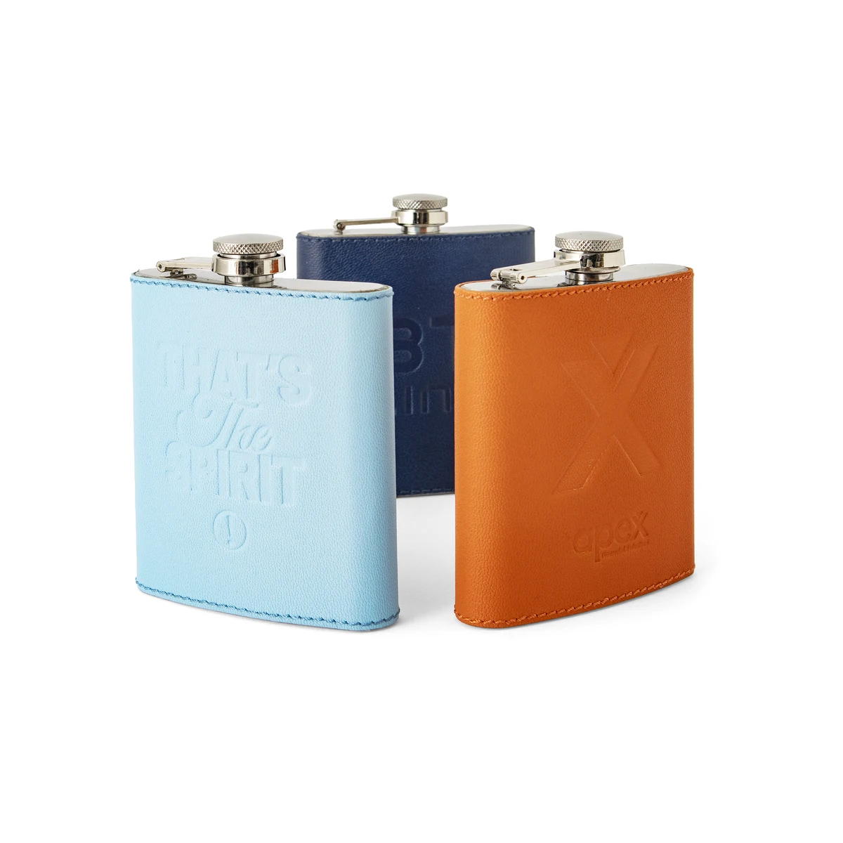 Leather-Wrapped Flasks 1