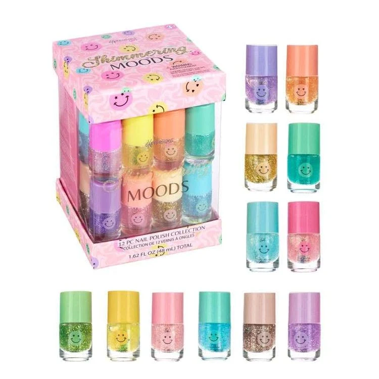 Nail Polish Mood Sets Smiley - 12 Piece 1