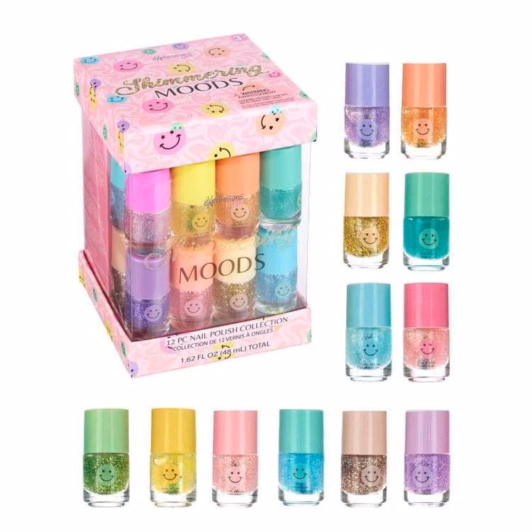 Nail Polish Mood Sets Smiley - 12 Piece