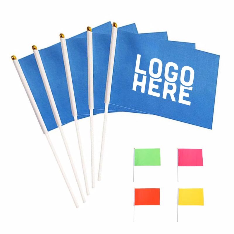 Colorful Hand Held Stick Flag