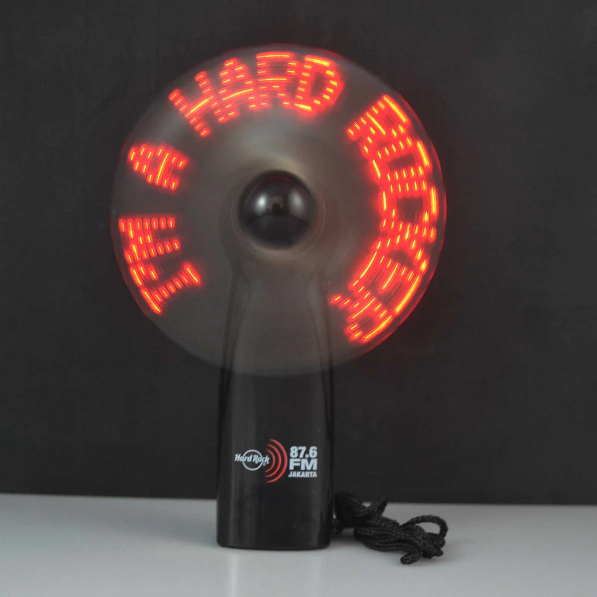 Colorful LED Luminous Flashing Fan 1