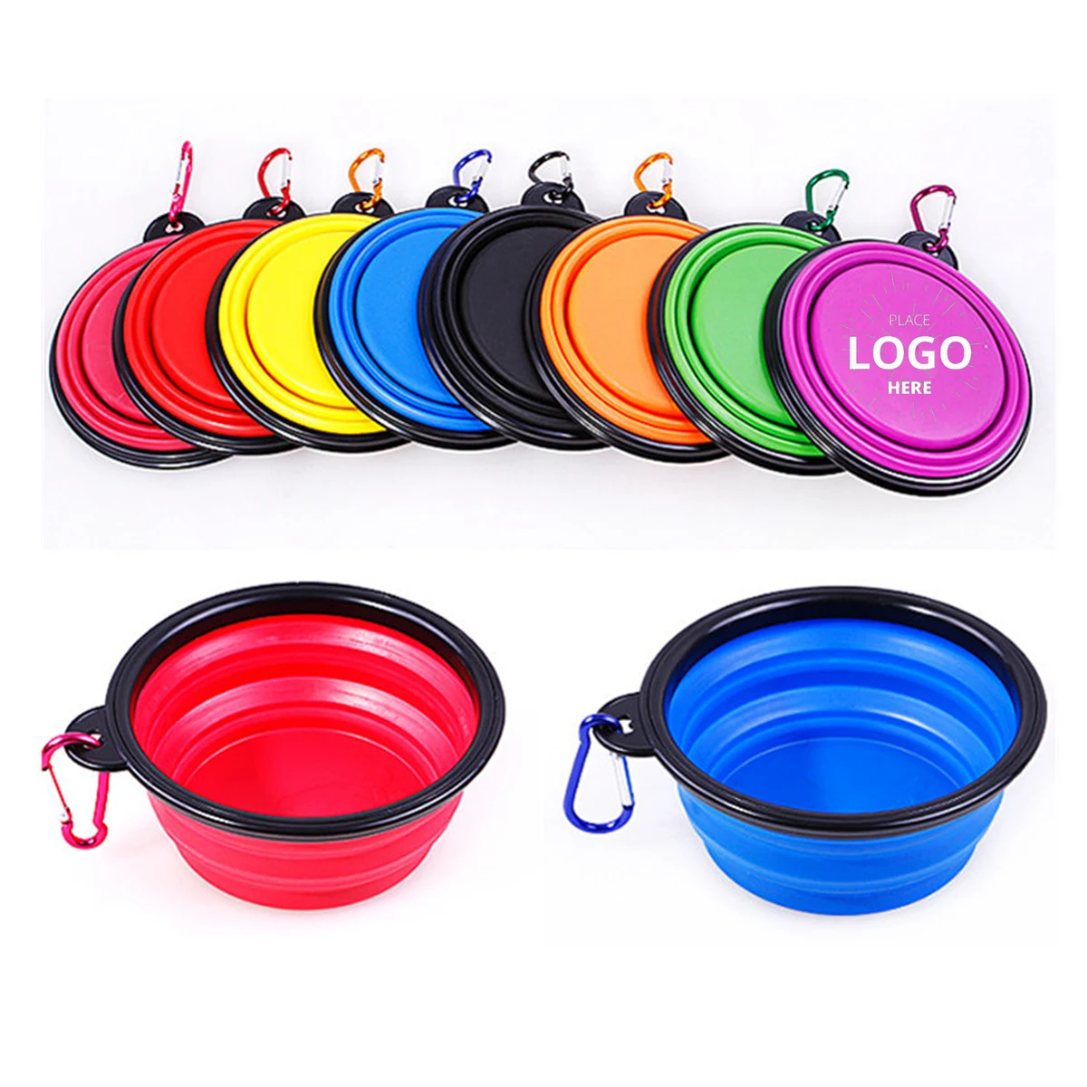 Portable Silicone Folding Pet Bowl 1