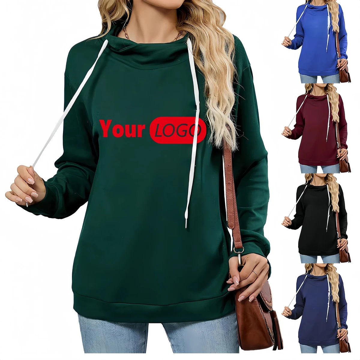 Women's Hooded Casual Long-sleeved Hoodie Free Shipping 1