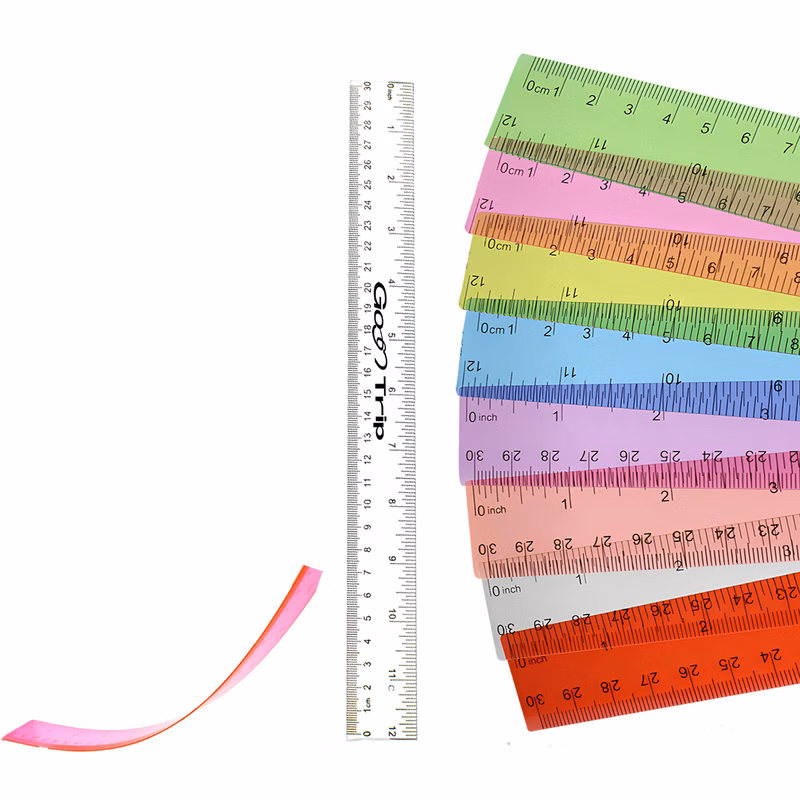 Customized 12 inch Color Ruler