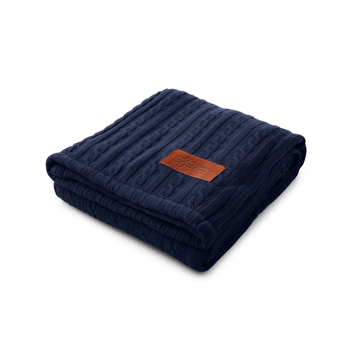 Cable Knit Sherpa Throw 1