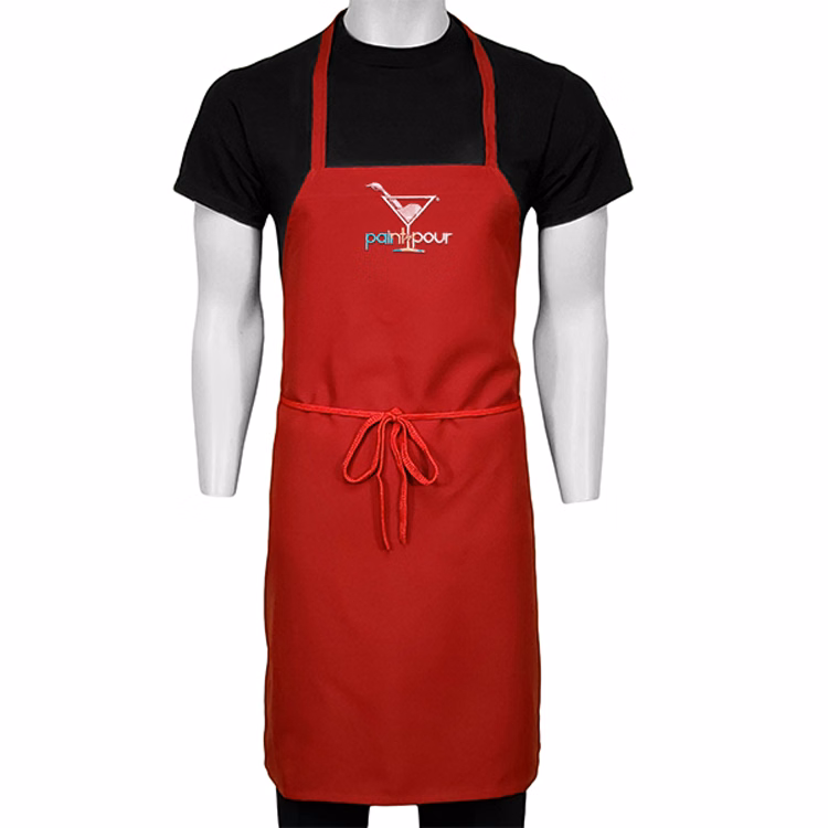 27 in. x 31 in. Classic Bib Apron (Embroidery Logo/Text)