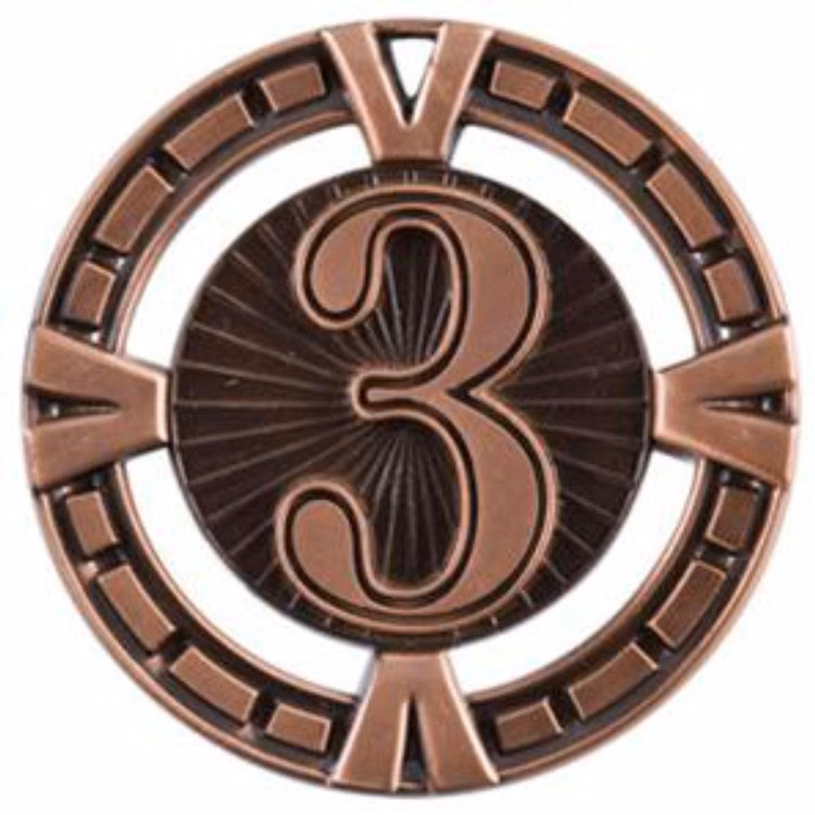 2-1/2" Third Place BG Medal
