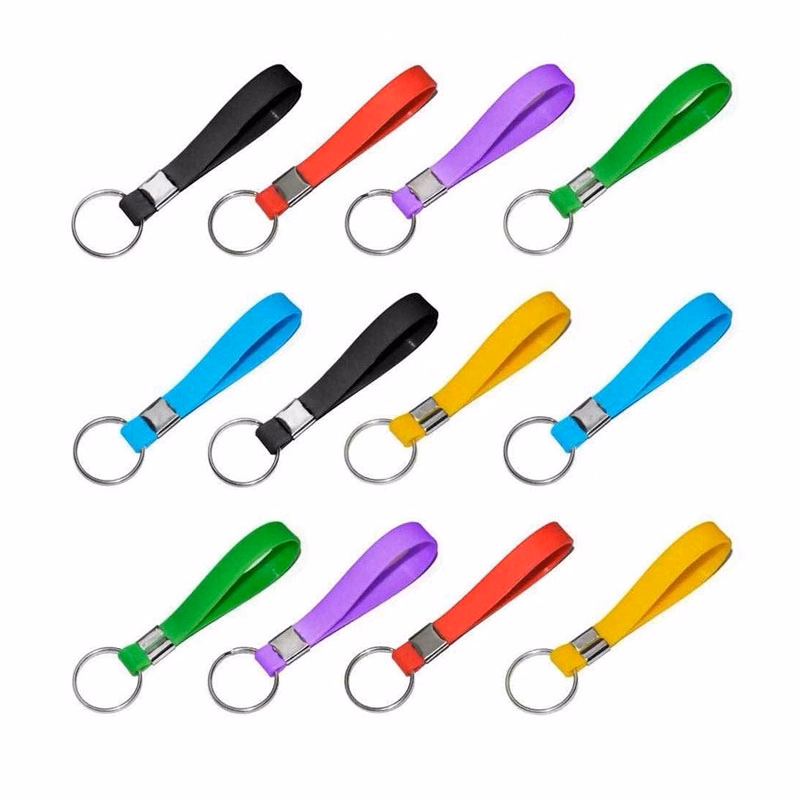 Silicone Wristband keychain