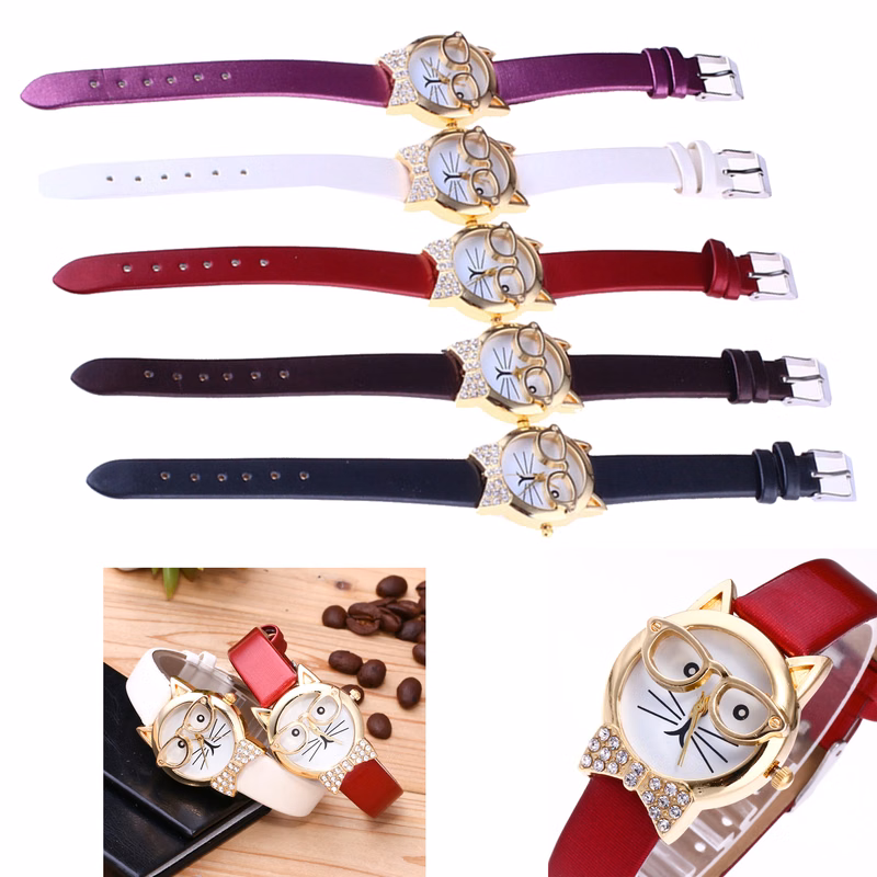 PU Wrist Watch For Girl
