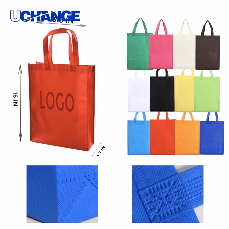 Vertical Non-Woven Tote Bag