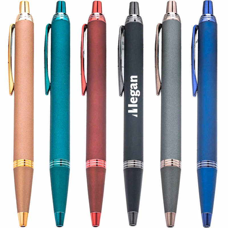 Matte Finish Metal Click Ballpoint Pen