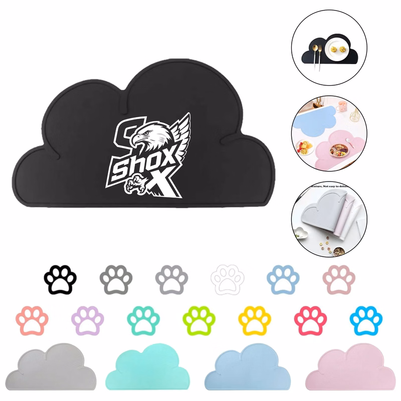 MOQ 20 Silicone Grip Placemat for Kids