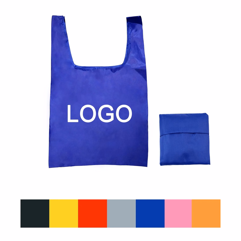 Protable Reusable Grocery Bag With Pouch