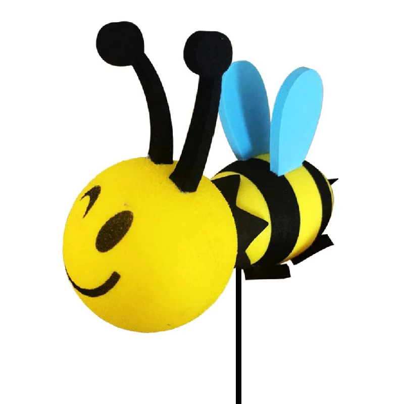 Foam Car Antenna Topper - Happy Bee 1